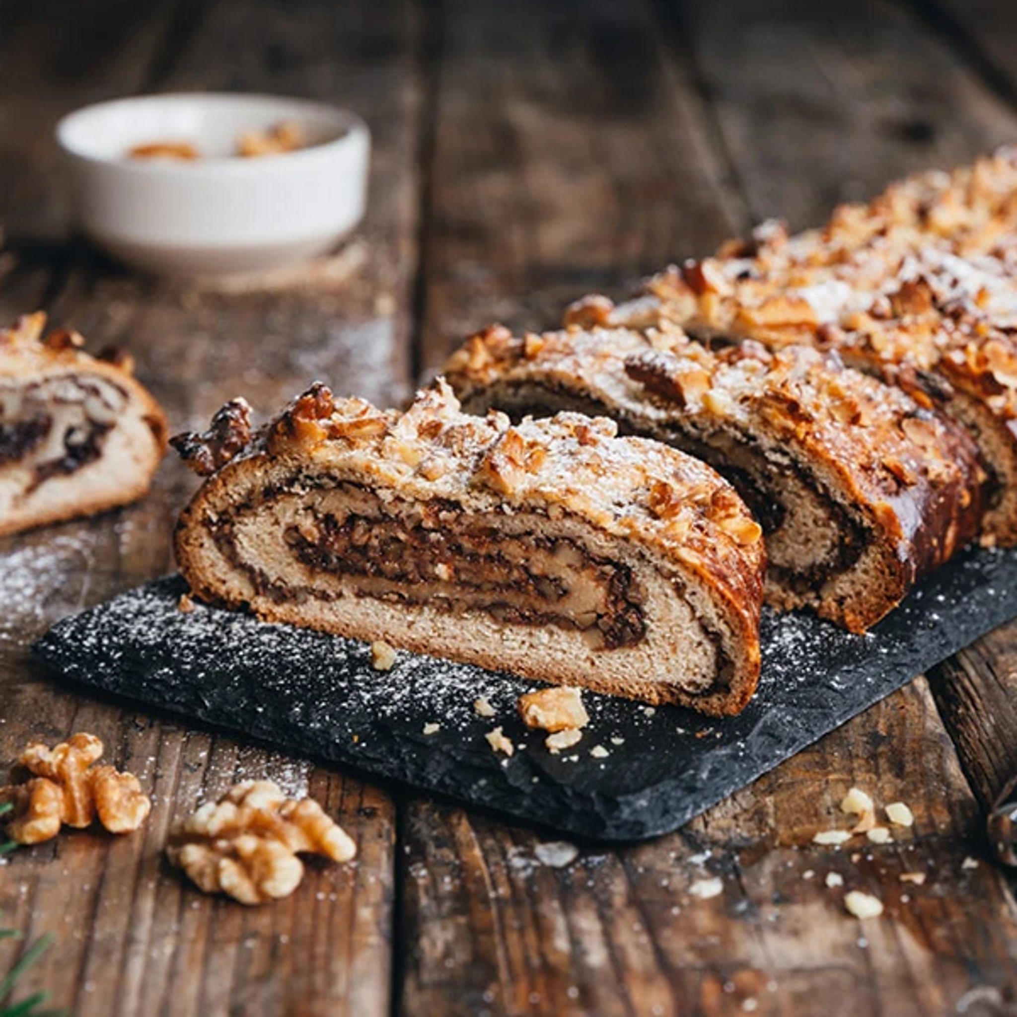Lebkuchenstrudel