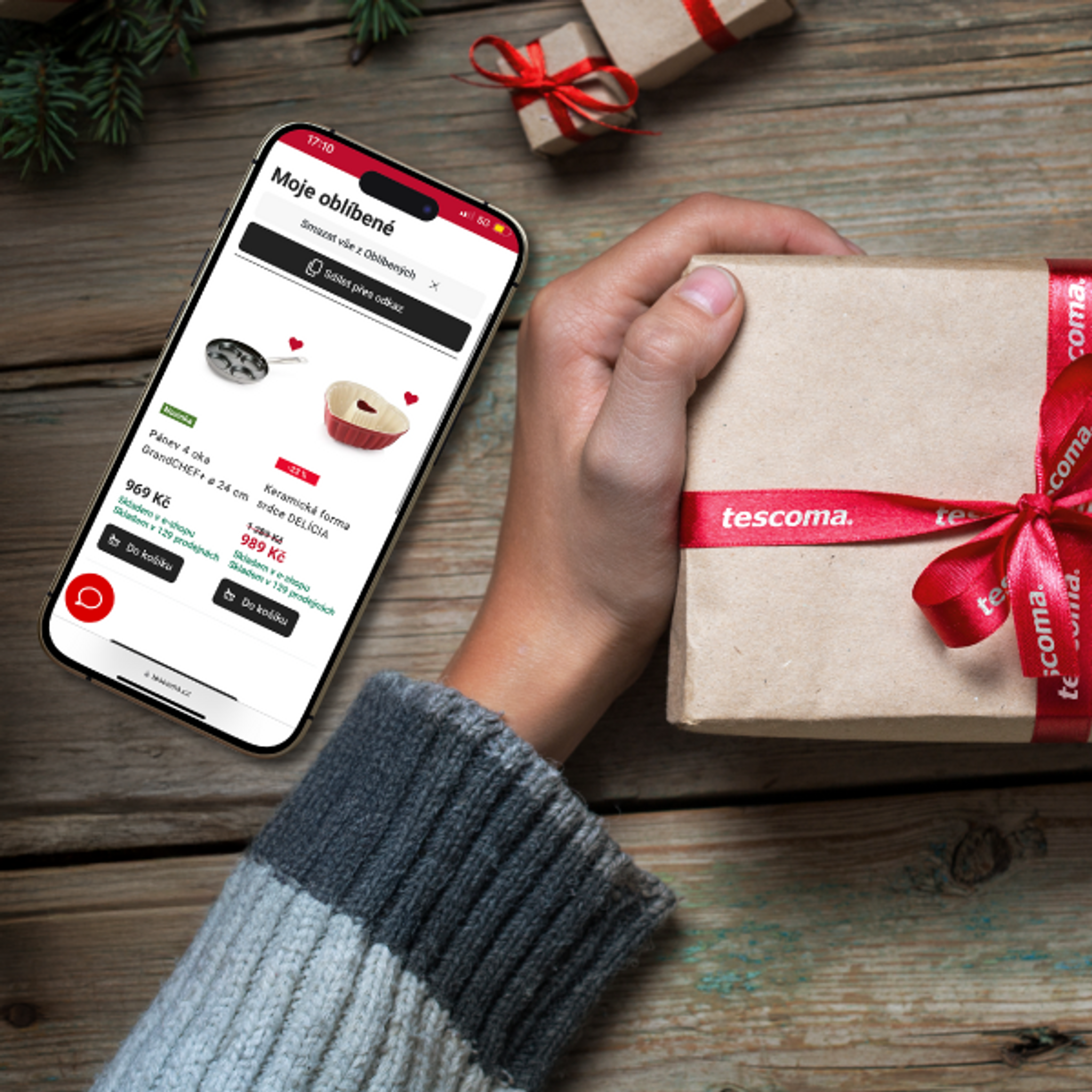 Vytvořte si svůj seznam přání