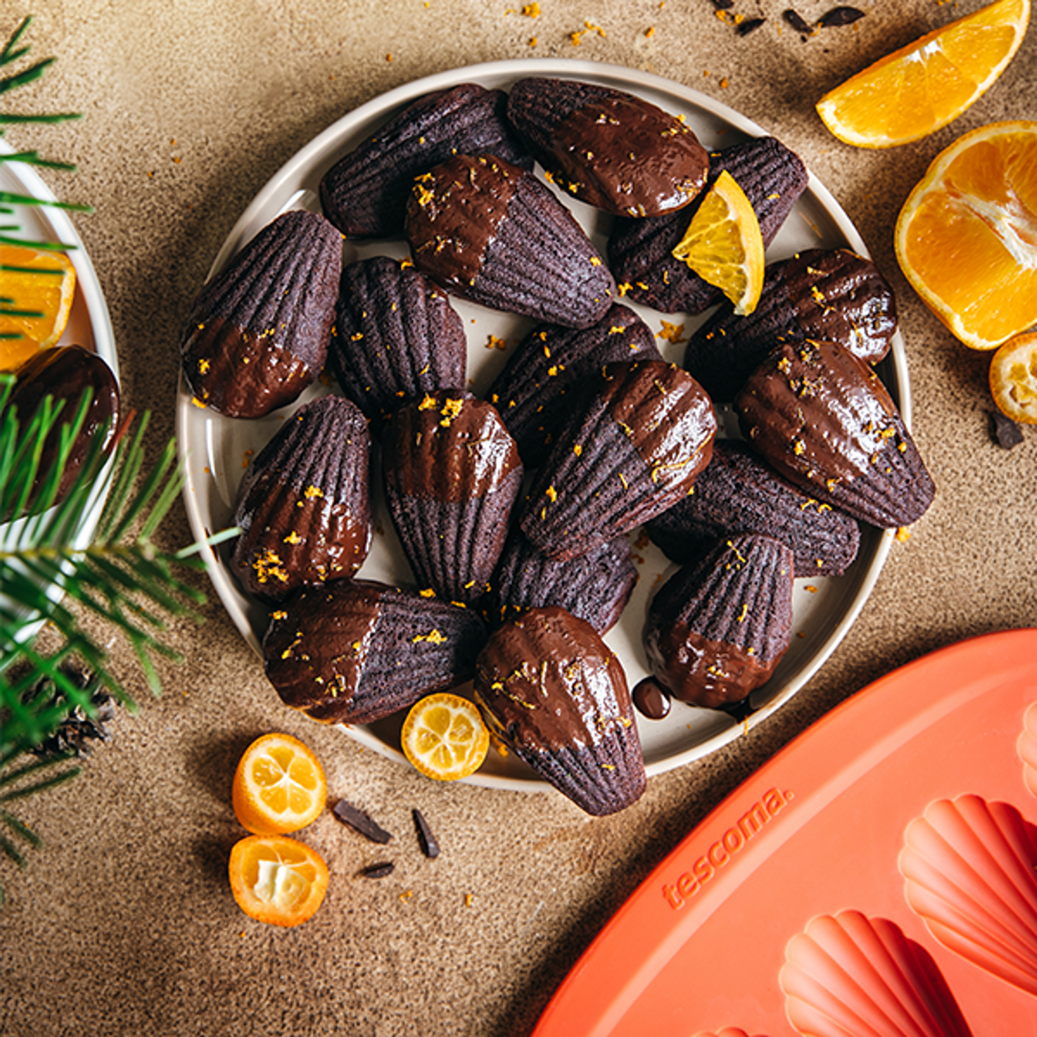 Schokoladen-Madeleines