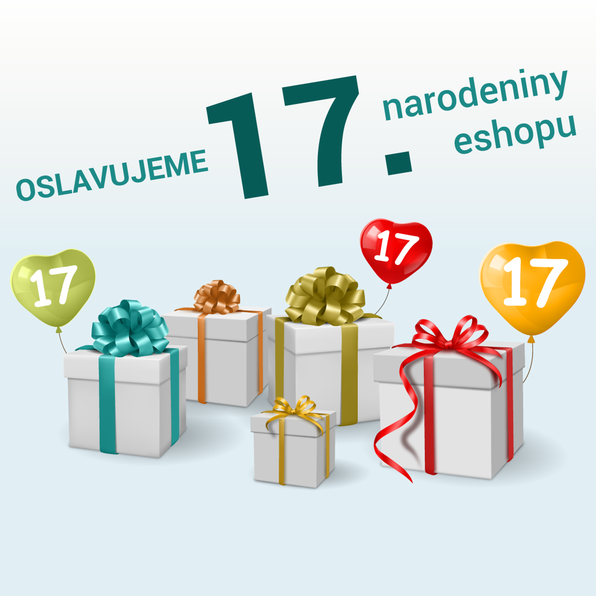 Oslávte to s nami!