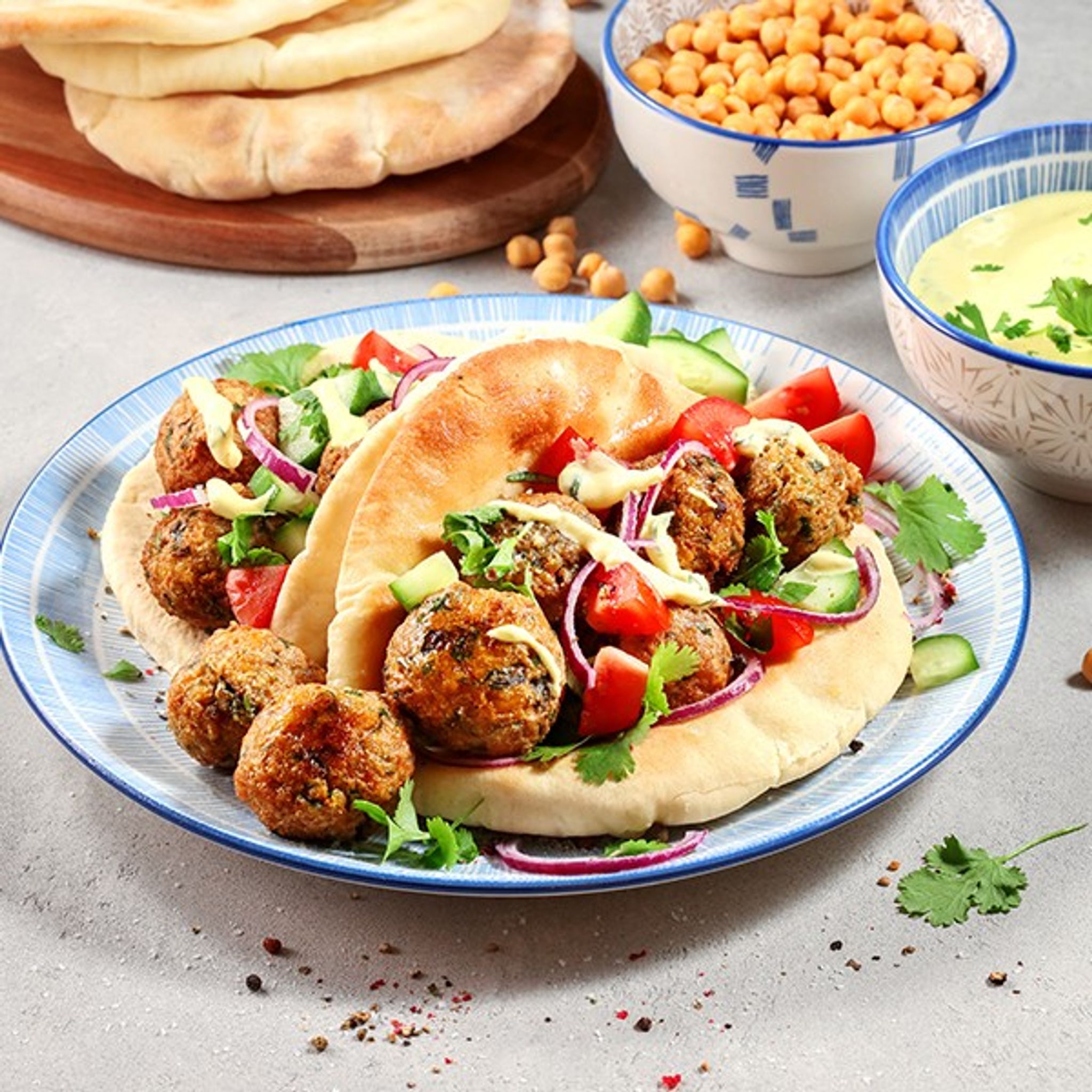 Falafel w chlebku pita