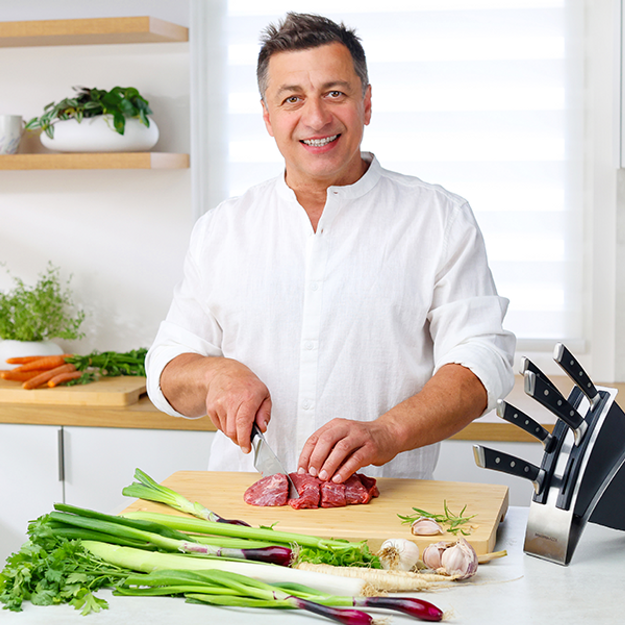 Unser Chefkoch in der Hauptrolle!