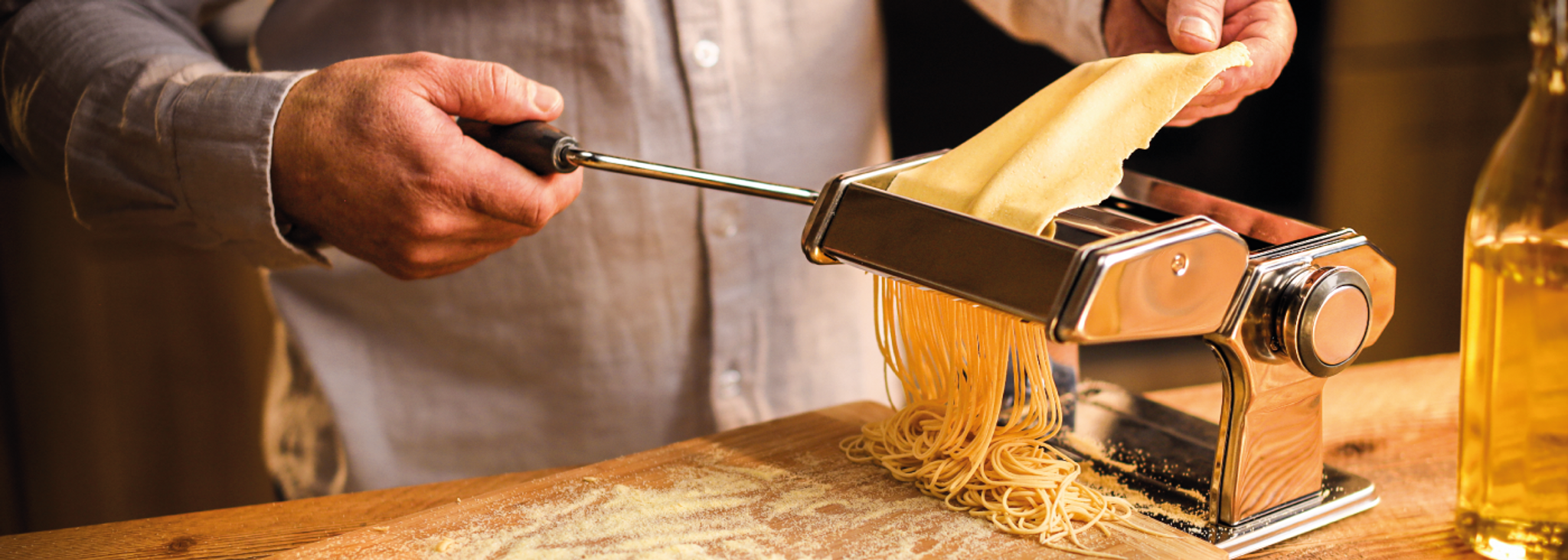 Eigene Pasta, Backwaren und sogar Schinken herstellen