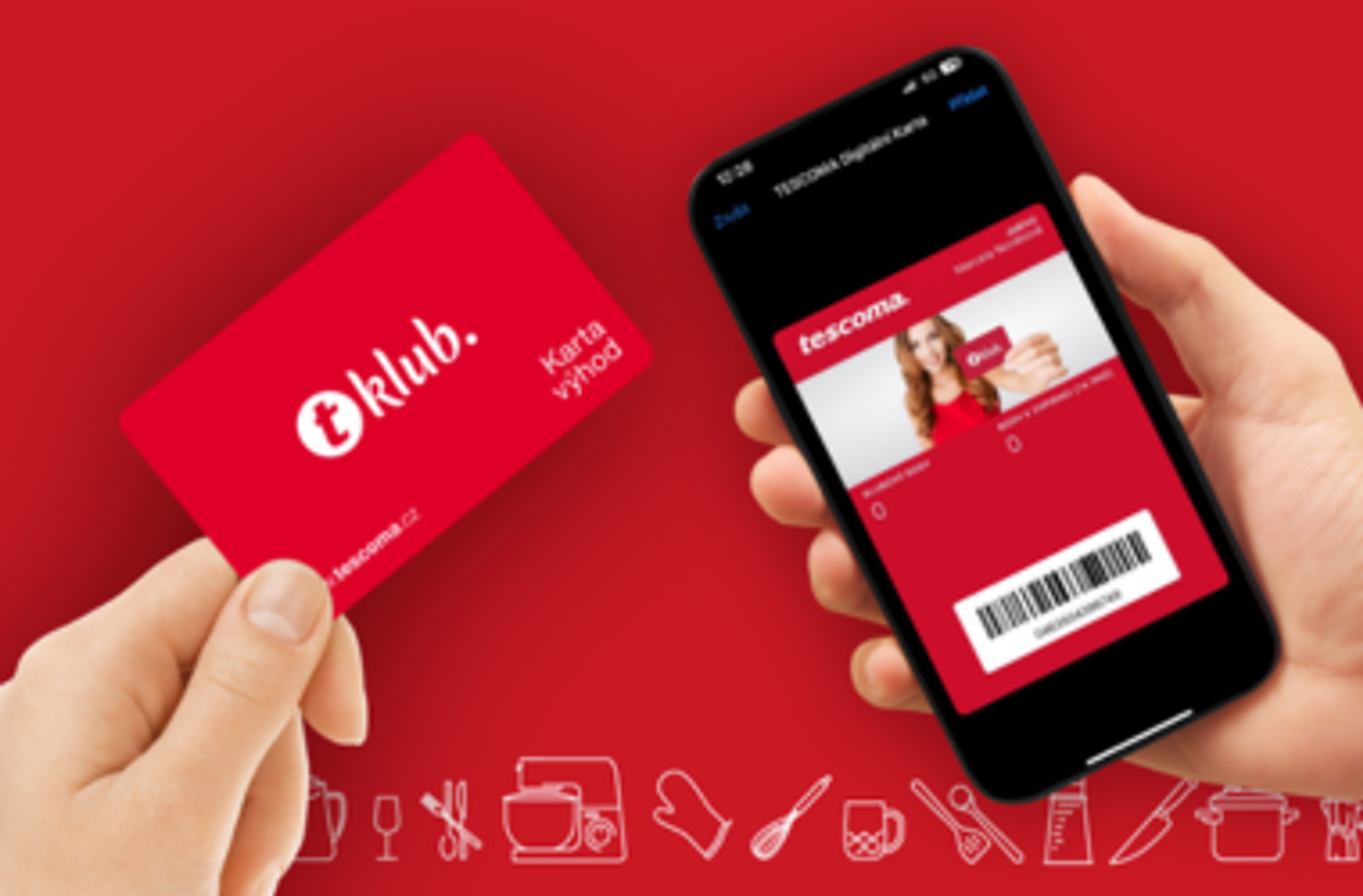 Zaregistrujte se do TESCOMA klubu a získejte výhody