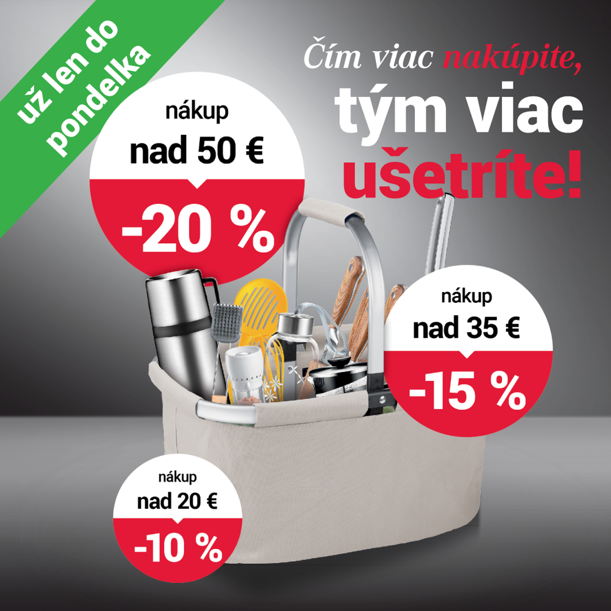 Vyberte si výšku zľavy