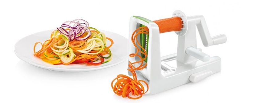 Spaghetti z marchewki albo cukinii? Nasz spiralizer pomoże Ci je wyczarować!