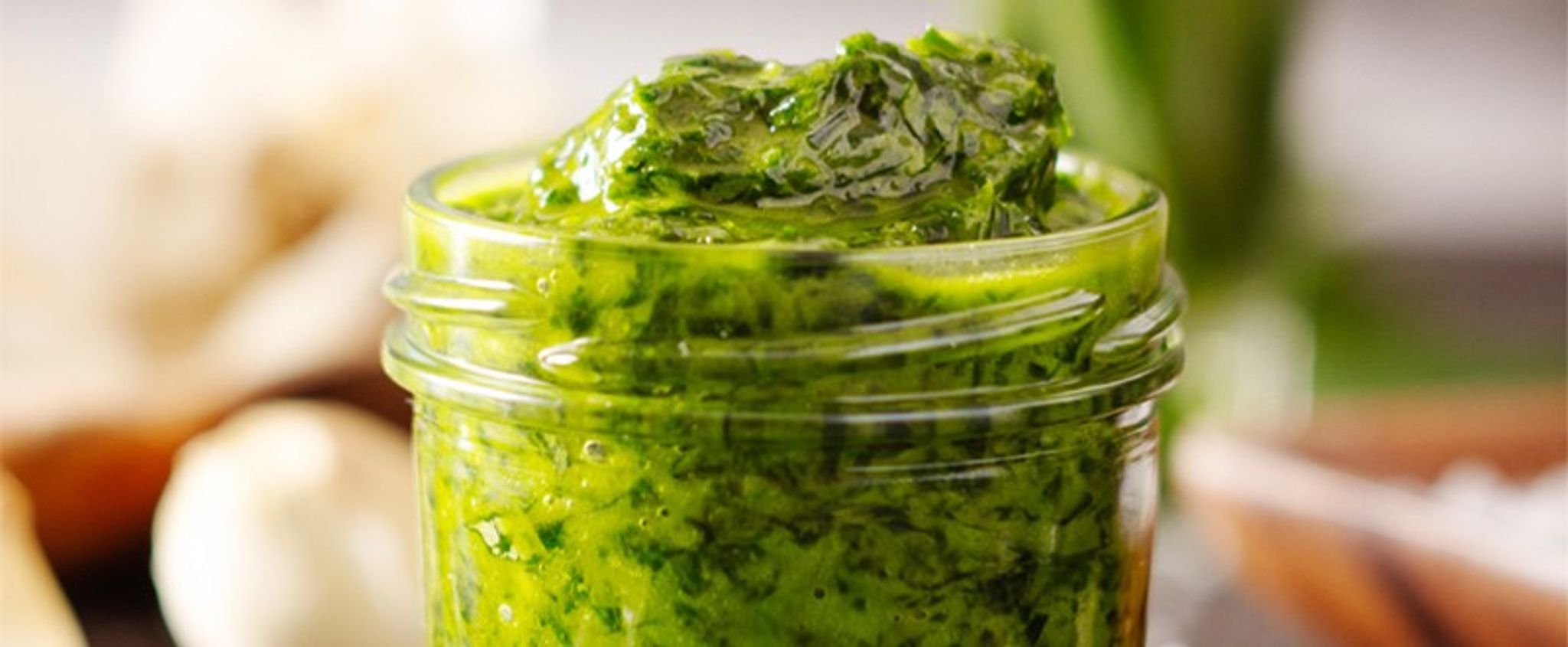 Pesto z medvědího česneku