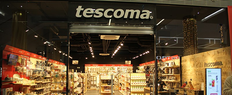 Prodejní centrum TESCOMA v samém v srdci Teplic