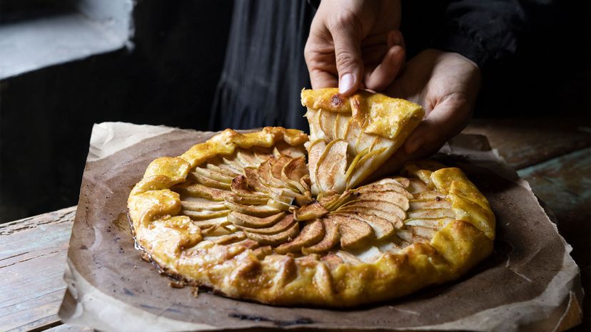 Tarta tatín de manzana