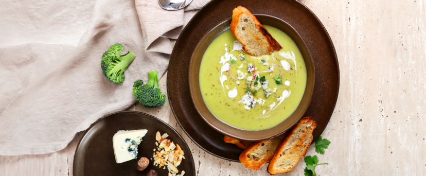 Brokkolisuppe aus dem Suppenbereiter