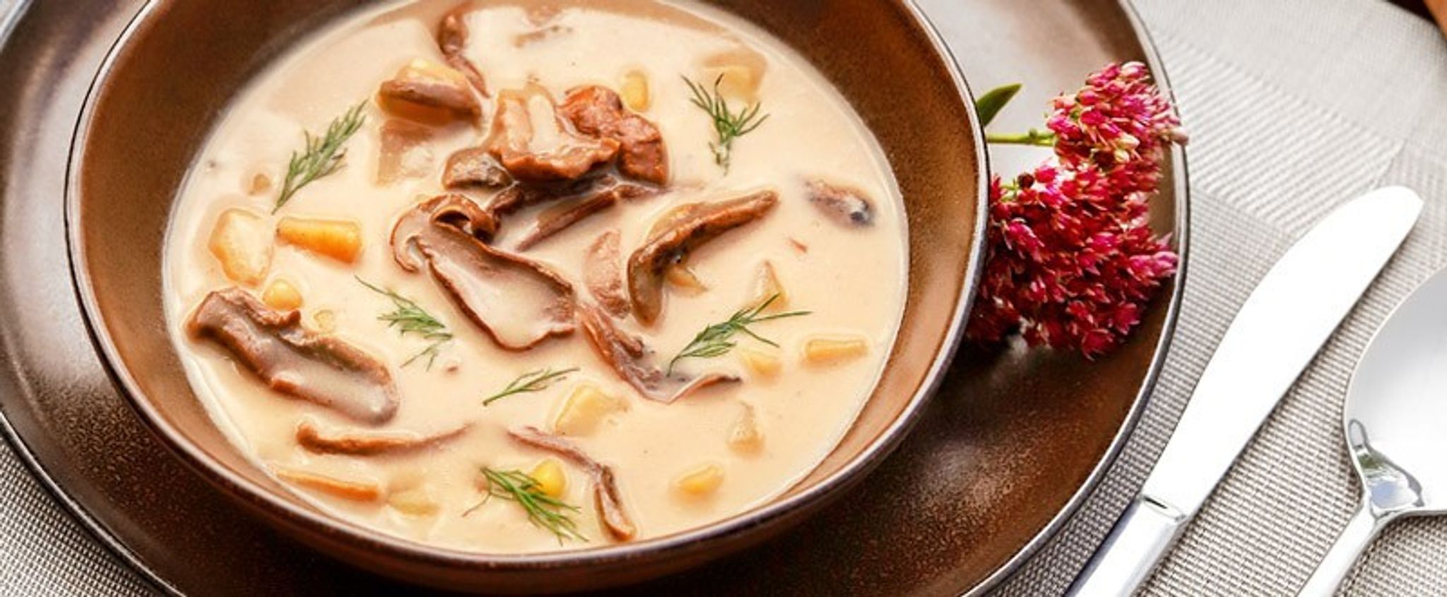 Pilzsuppe (Kulajda)