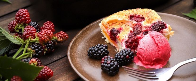 Brombeer-Cobbler