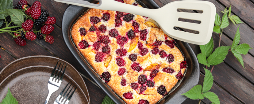 Brombeeren, saftig, schmackhaft und ideal zum Backen