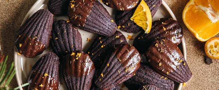 Schokoladen-Madeleines