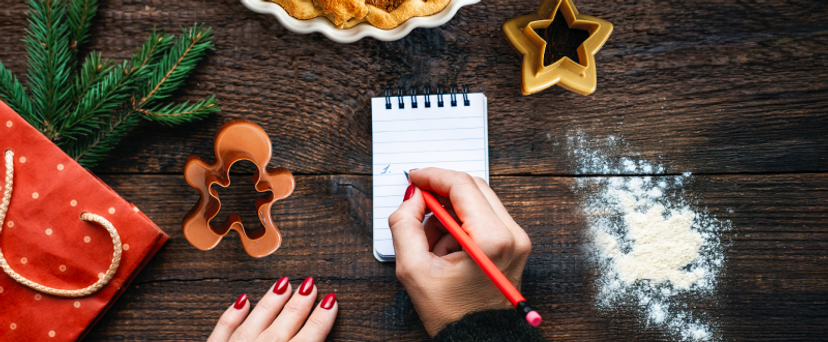 Der große Plan für die Weihnachtsbäckerei