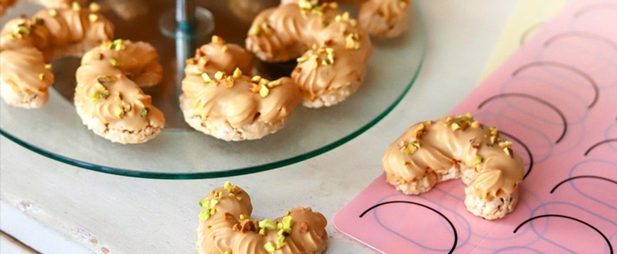 Karamell-Nuss-Plätzchen