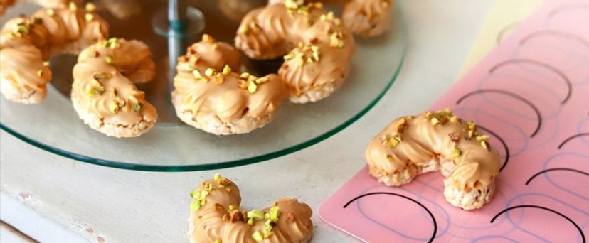 Karamell-Nuss-Plätzchen