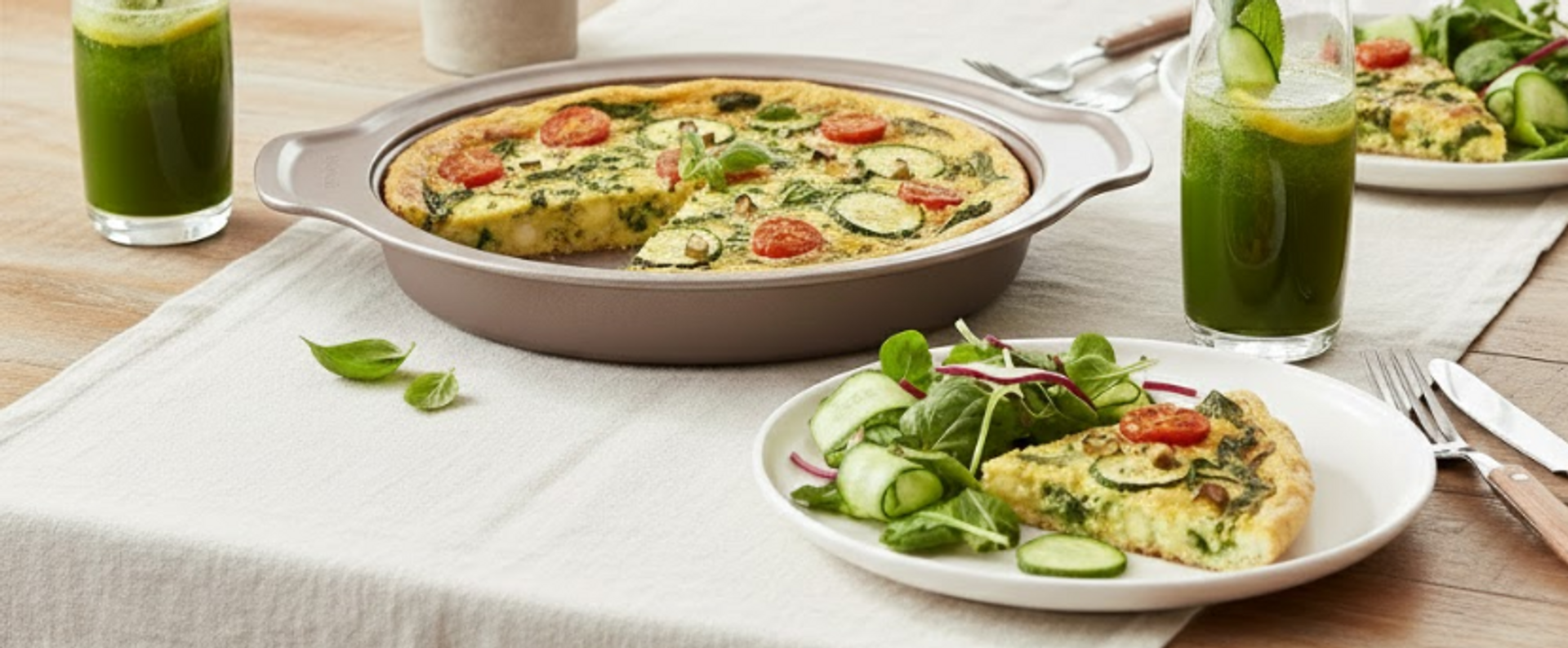 Fritatta de curgete