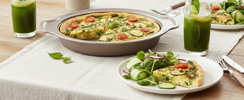 Fritatta de curgete