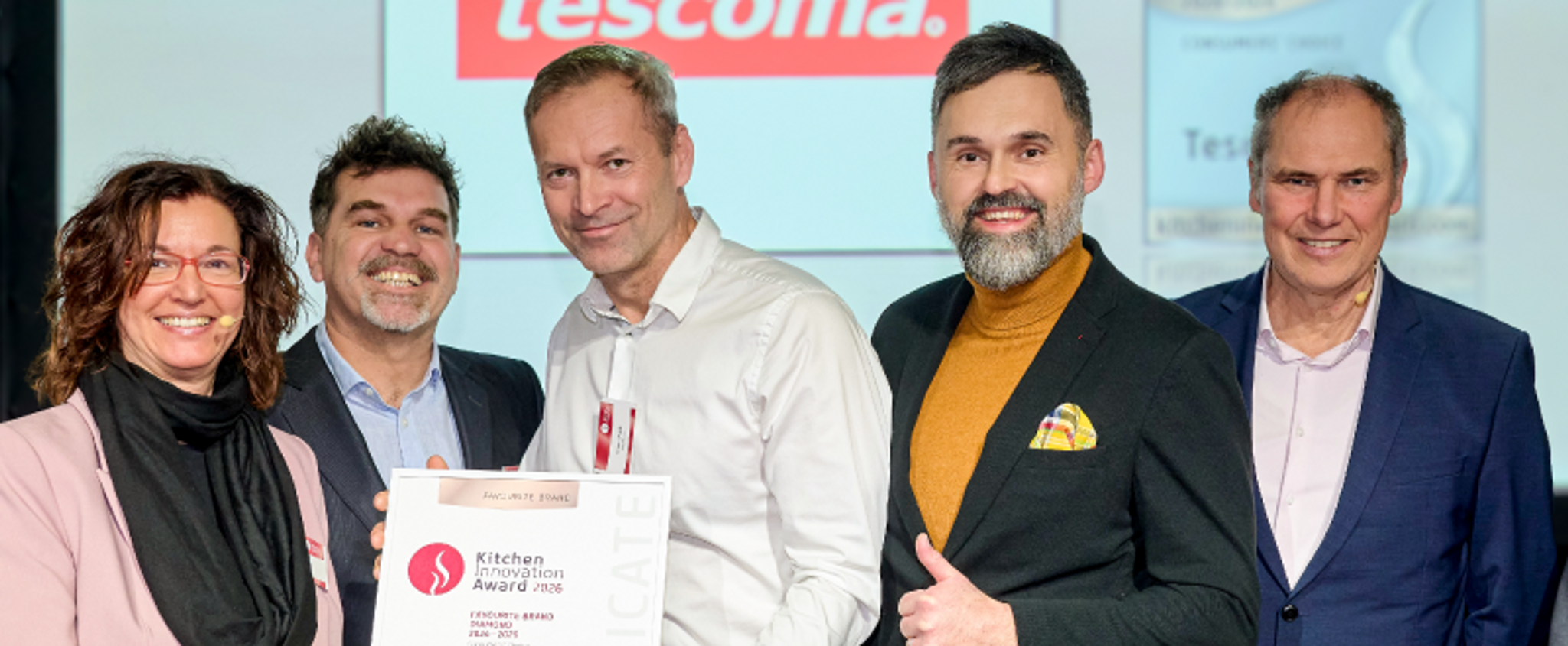 3 ocenění Kitchen Innovation Award 2026 pro originální nápady z TESCOMY