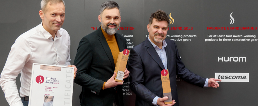 3 nagrody Kitchen Innovation Award 2026 za oryginalne pomysły TESCOMY