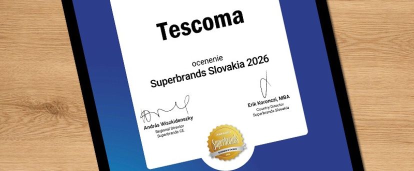 Tescoma získala ocenenie Superbrands Slovakia 2026