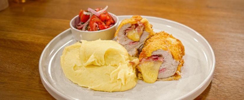 Csirkés Cordon bleu