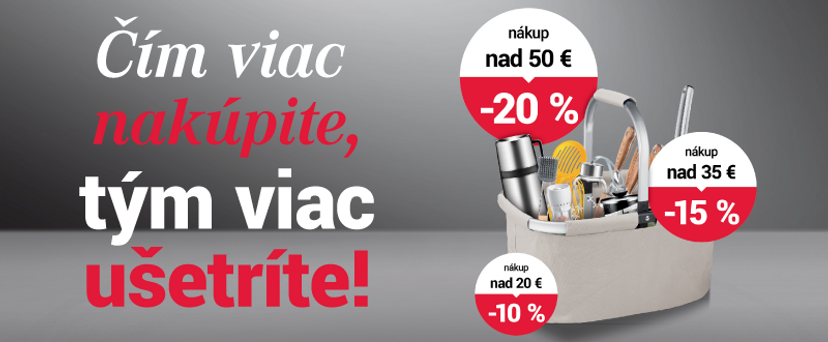 Vyberte si výšku zľavy