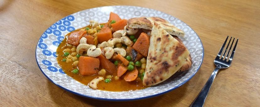 Süßkartoffel-Curry