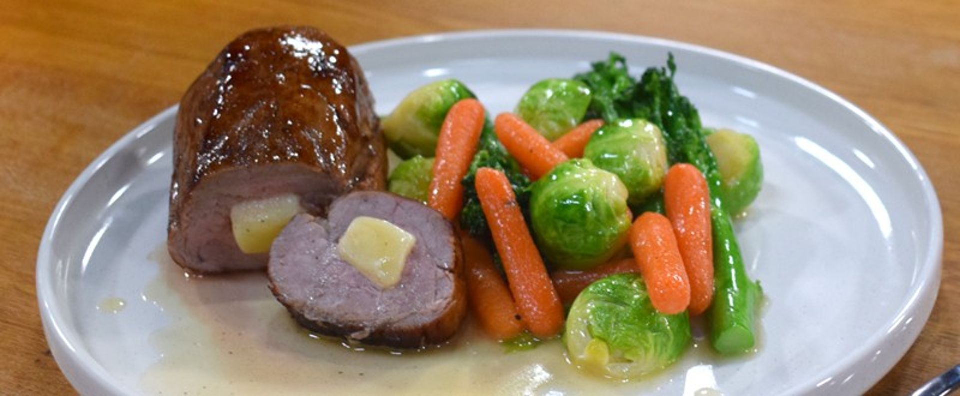 Vepřová panenka s vyzrálým sýrem