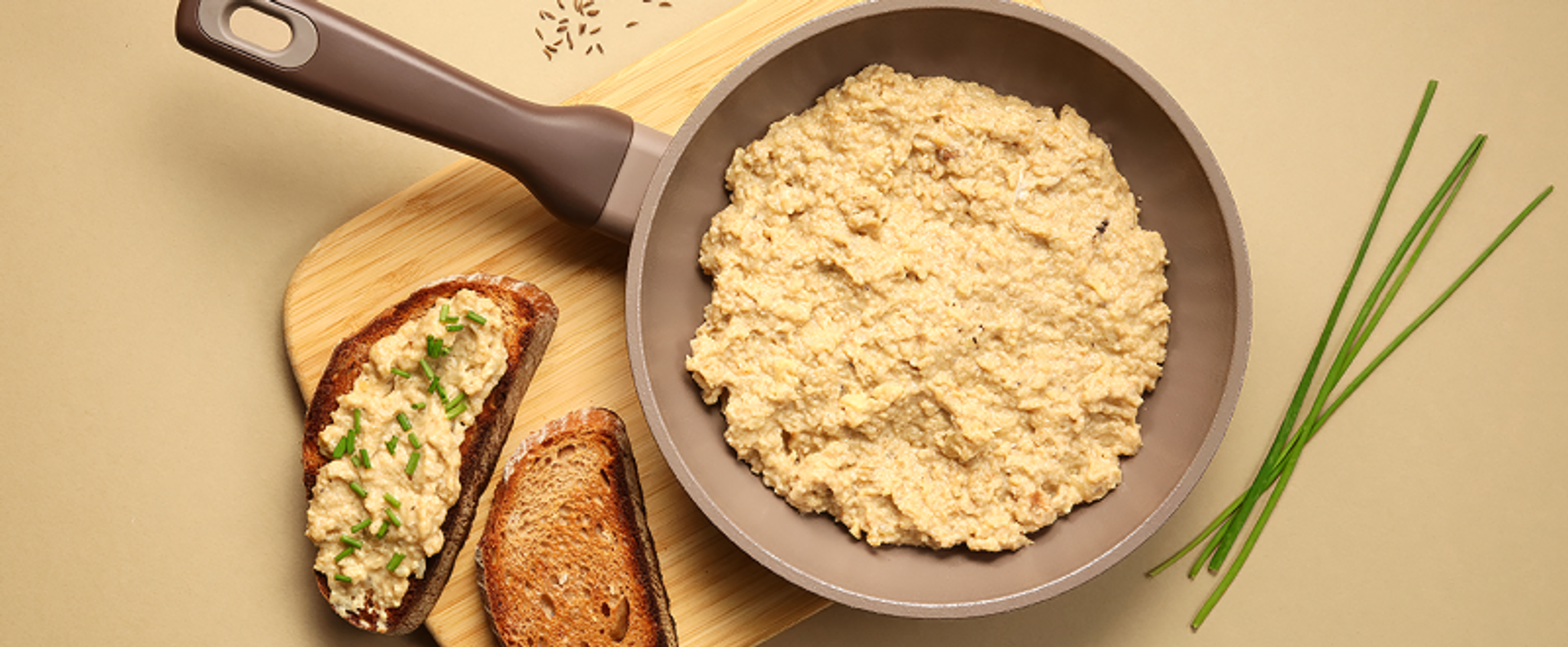 Élesztős szendvicskrém Pálpusztai sajttal