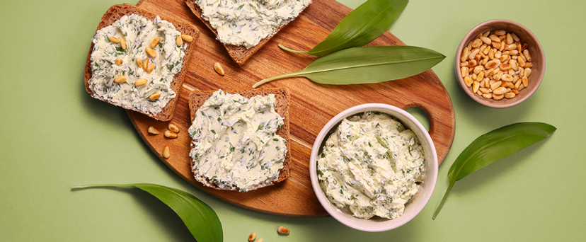 Medvehagymás szendvicskrém