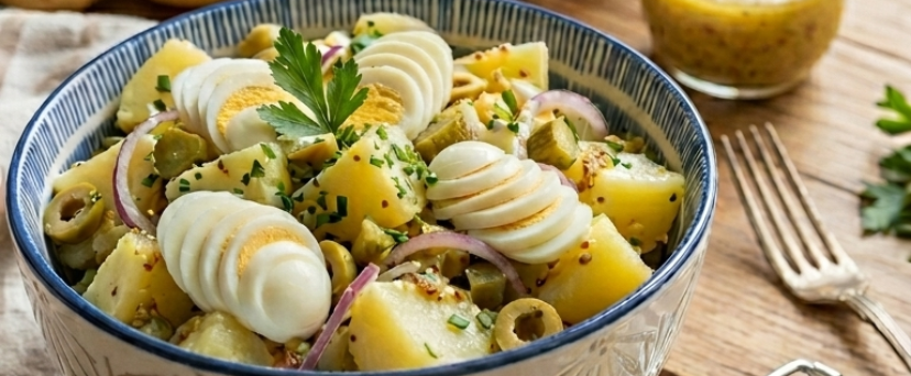 Salada fria de batata