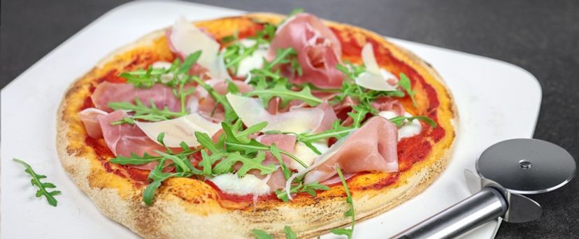 Pizza prosciutto crudo