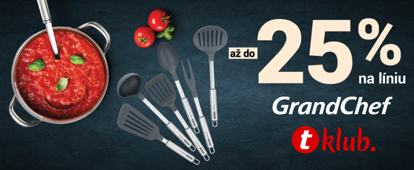 Klubová zľava 25 % na líniu GrandChef