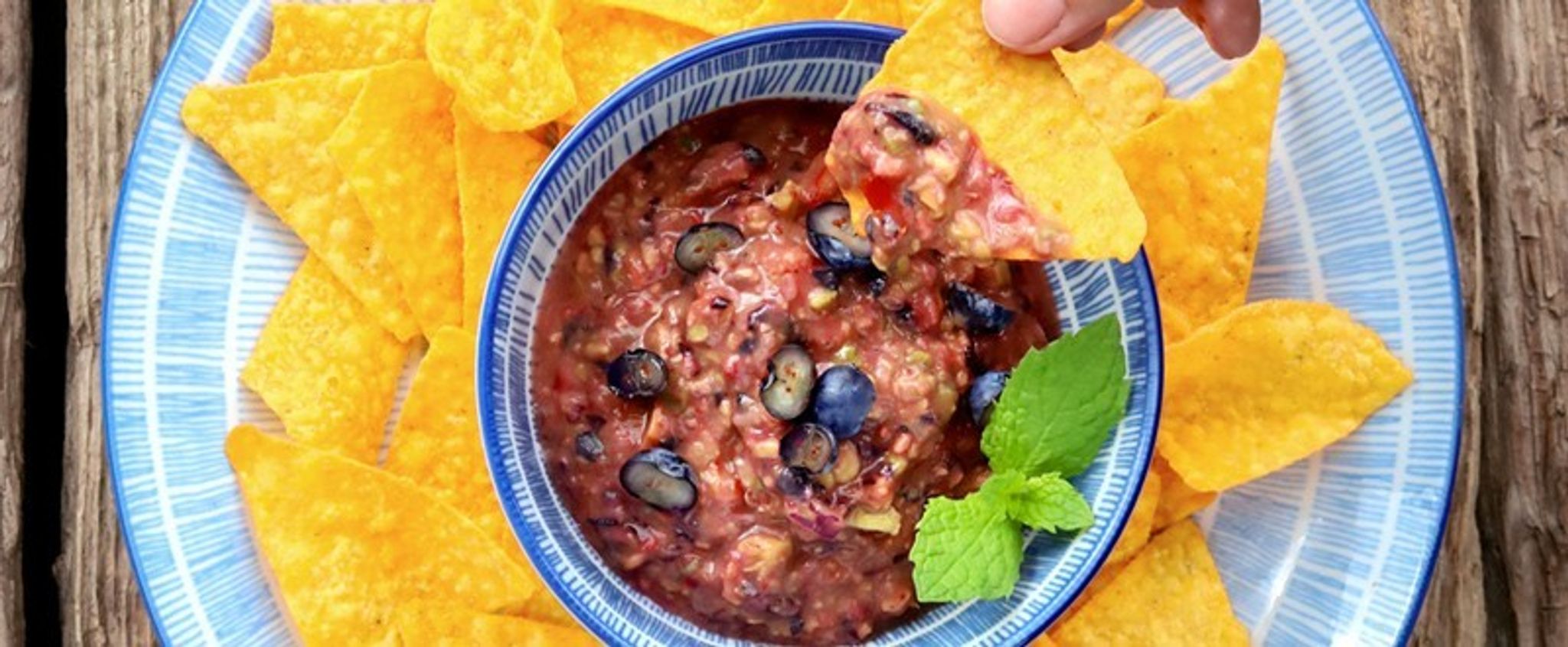 Čučoriedkovo-limetková salsa