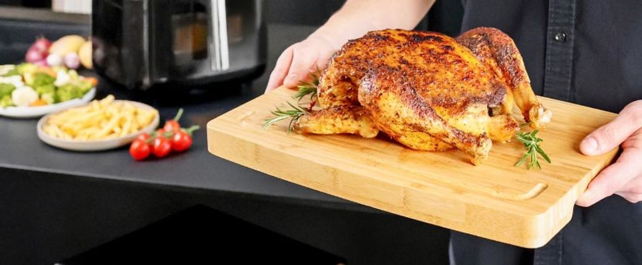 Frango com Manteiga na Air Fyer