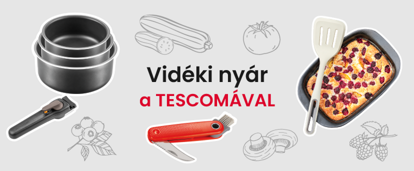 TESCOMA a nyaralóban