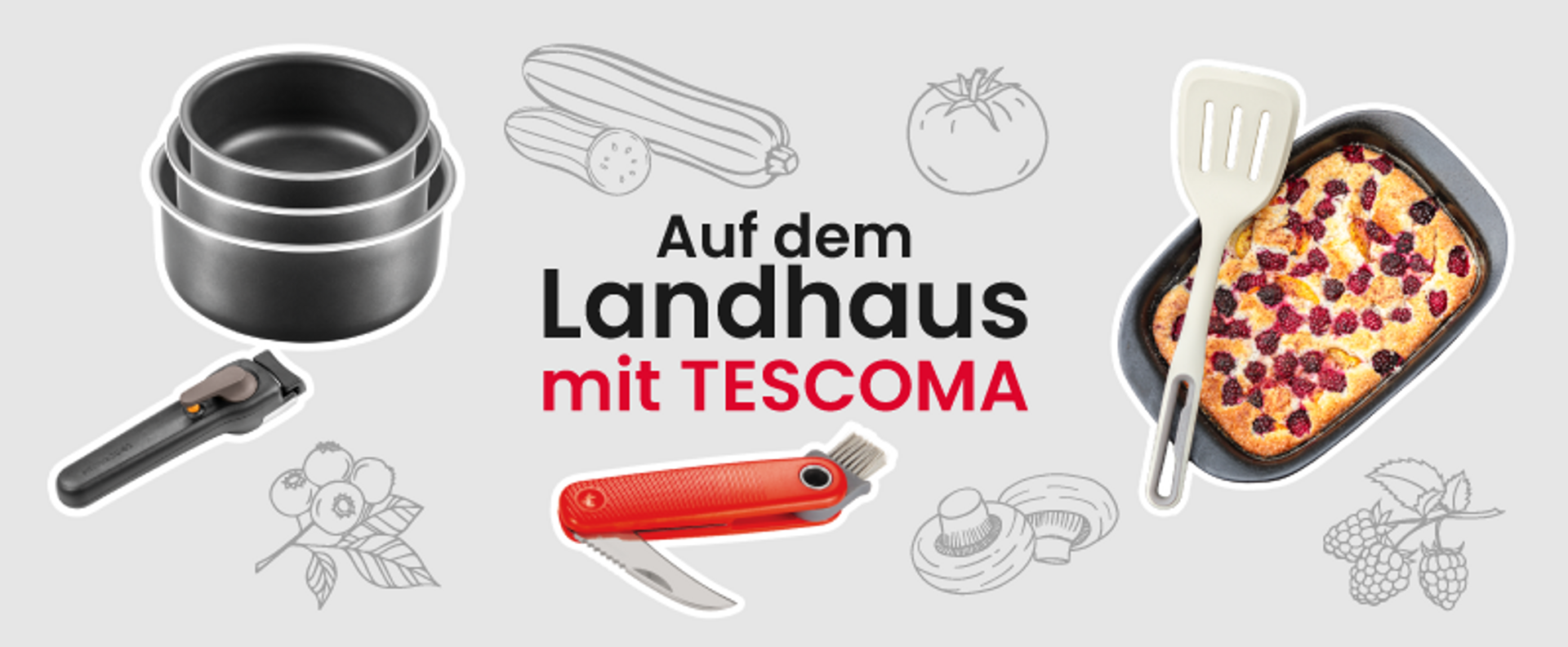 Im Ferienhaus mit TESCOMA