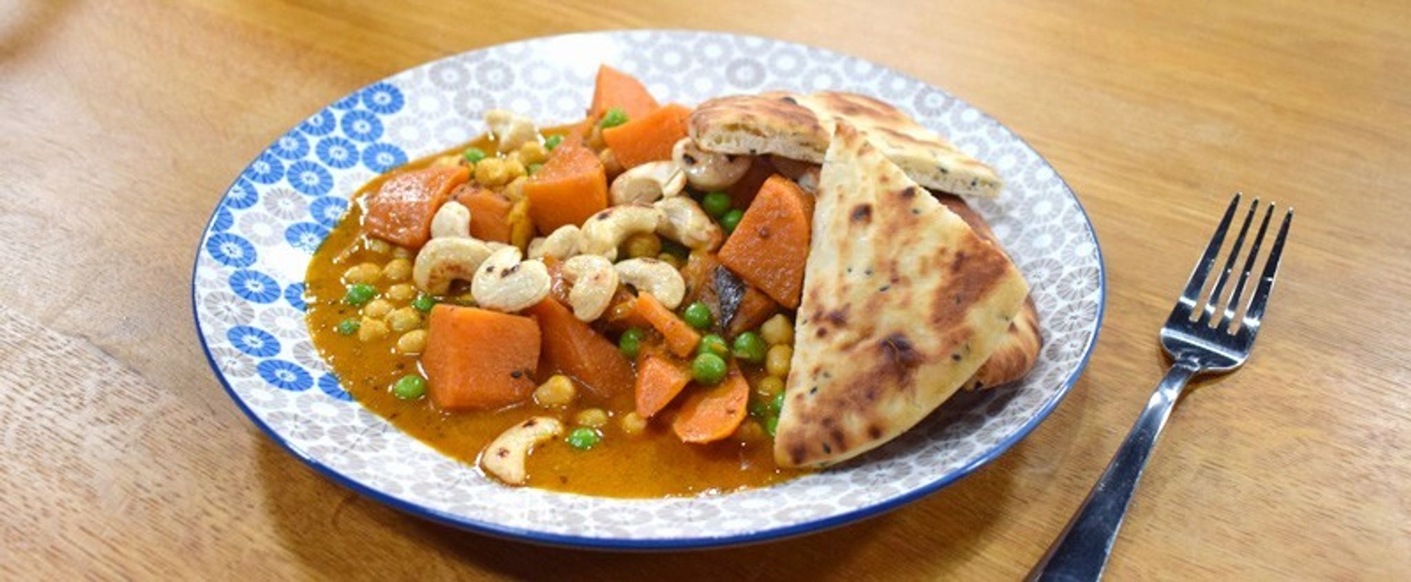 Curry z batatami