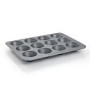 12 muffins pan COMPACT 36 x 27 cm