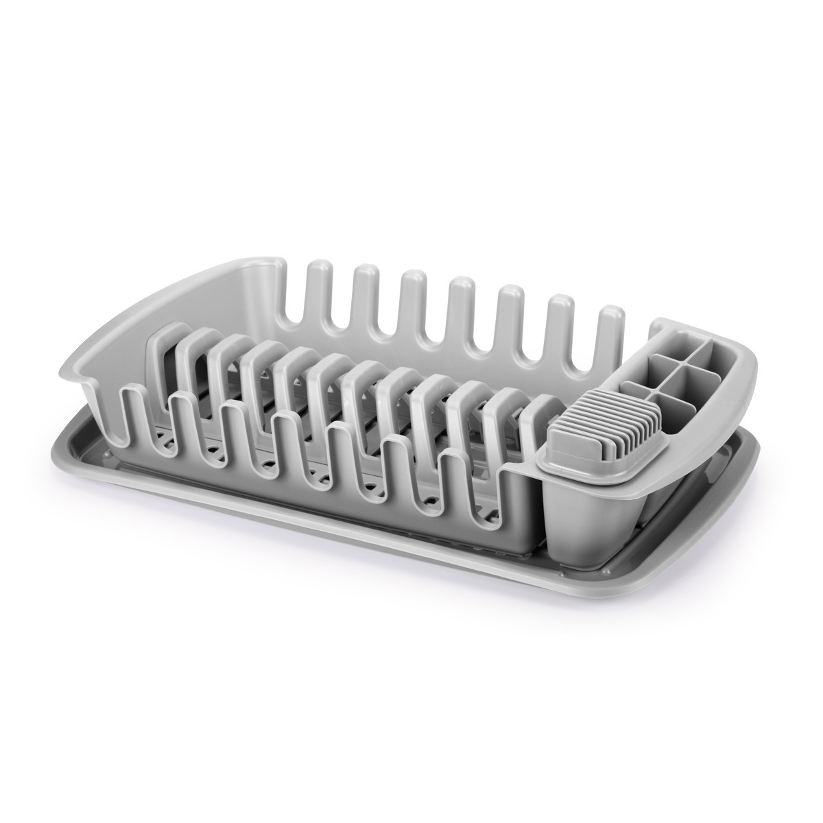 Abtropfgestell mit Auffangschale CLEAN KIT, grau