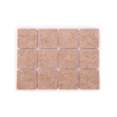 Adhesive pads under furniture PRESTO 25 x 25 mm, 24 pcs