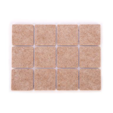 Adhesive pads under furniture PRESTO 30 x 30 mm, 24 pcs