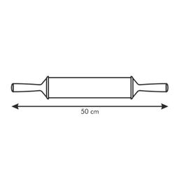 Adjustable rolling pin DELÍCIA