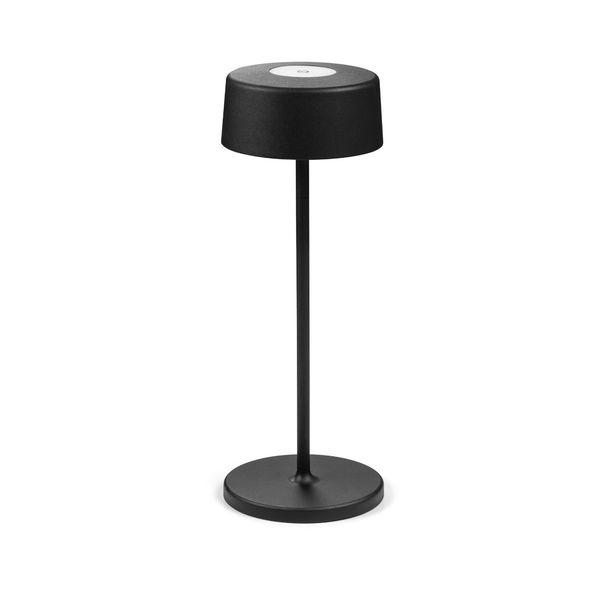 E-shop Aku lampa stolná FANCY HOME, čierna