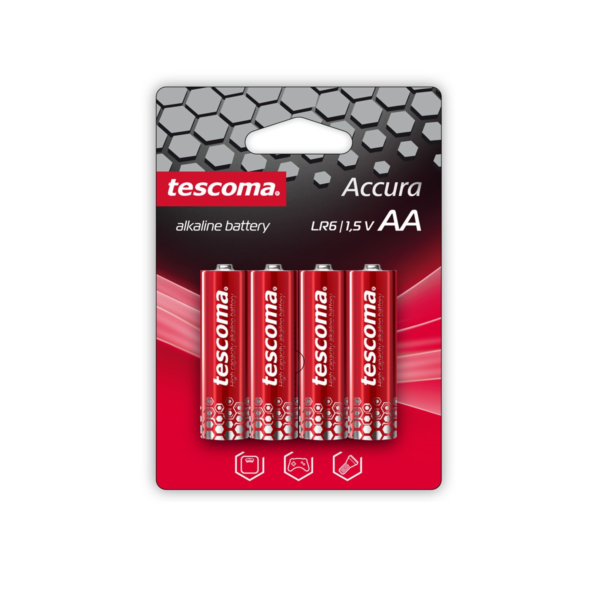 Alkali-Batterie AA ACCURA, 4 St.