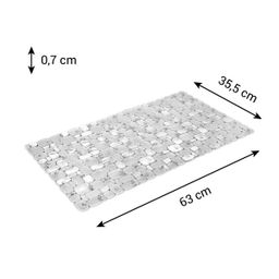 Anti-skid bathroom mat LAGOON 63 x 36 cm