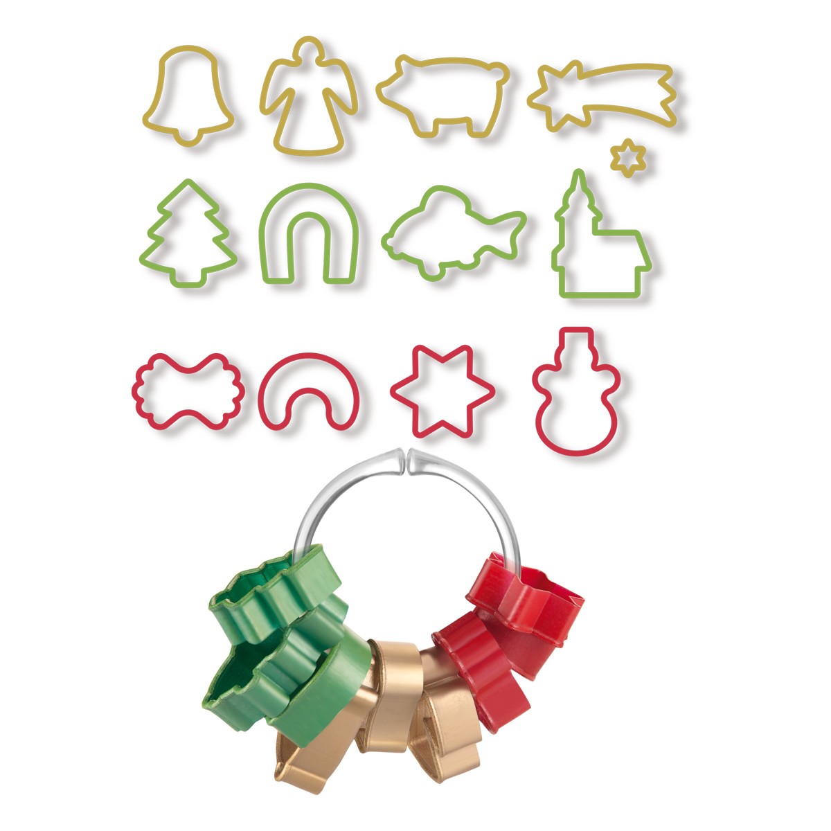 Ausstechformen Weihnachten DELÍCIA, 13 St.