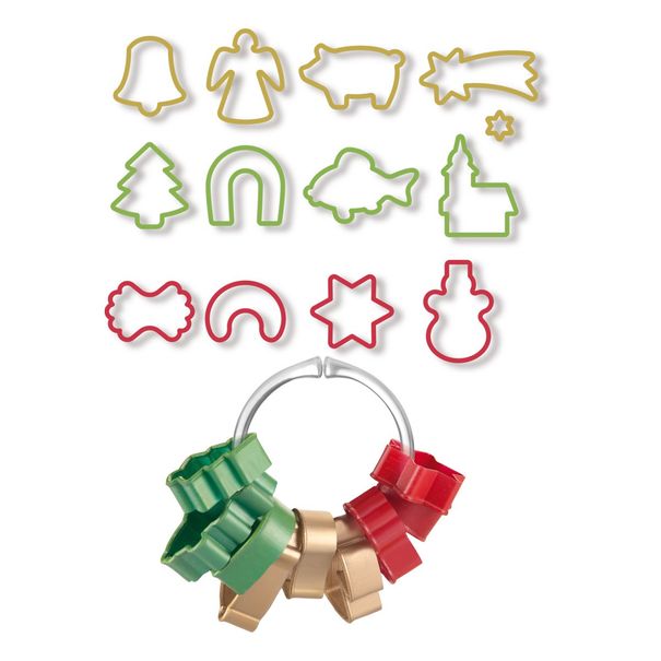Ausstechformen Weihnachten DELÍCIA, 13 St.